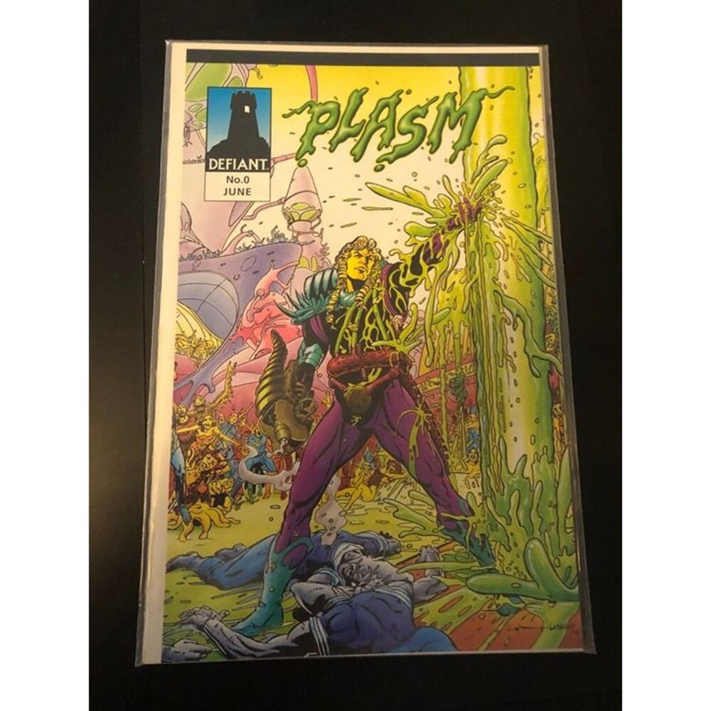 Warriors of Plasm #0 (Defiant, 1993) in FN, 0 Staple Variant